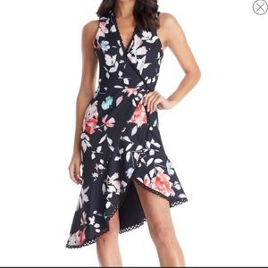 Dress the population Bijou Floral Plunge Dress